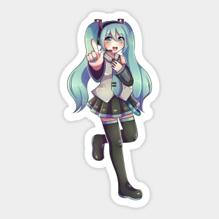 Vocaloid - Hatsune Miku Sticker